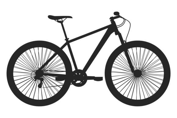 Download City Bicycle Black Silhouette. Active Ur - Active Collection